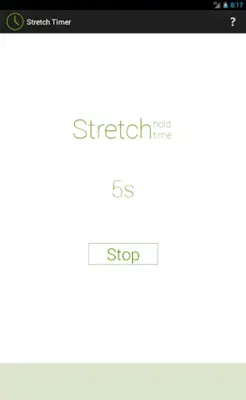 Stretch Timer android App screenshot 0