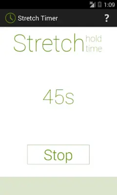 Stretch Timer android App screenshot 2