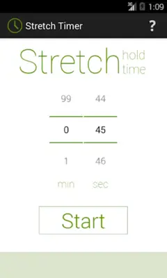 Stretch Timer android App screenshot 3